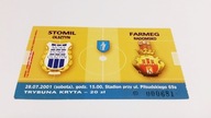 bilet STOMIL Olsztyn - RKS RADOMSKO 28.07.2001