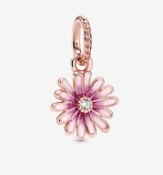 ZAWIESZKA PANDORY różowa stokrotka rose 2020