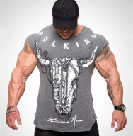 Tank Top z nadrukami t-shirty męski BULLKING