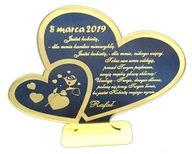 DZIEŃ KOBIET 8 MARCA STATUETKA AKRYLOWA