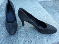 JOHN LEWIS 40-41 wygodne zamszowe czółenka skóra