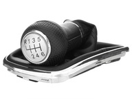 GAŁKA DŹWIGNIA ZMIANY BIEGÓW SILVER MIESZEK RAMKA do VW Golf IV Bora