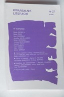 KRESY Kwartalnik literacki 27 1996 / Bruno Schulz