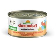 ALMO NATURE HFC NATURAL TUŃCZYK + KREWETKI RYBA JAKOŚCIOWA MOKRA KARMA 70g