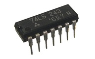 74LS243 układ scalony DIP14 - 25 sztuk