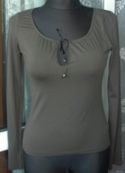 ]sliczna bluzka khaki r 36/38