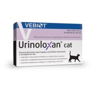 Vebiot Urinoloxan Cat 30 tabletek bez opakowania na układ moczowy
