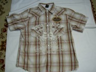 NEXT KOSZULA Krótki rękaw MODNA EXTRA KRATKA R.128