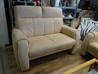 ZESTAW MARKOWY sofa 3 + sofa 2 + 1 fotel + puf