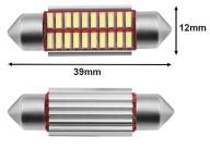 ŻARÓWKA RURKOWA 39mm RURKA CANBUS 20x LED C5W C10W