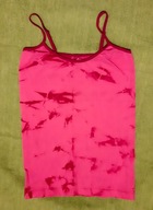 Seksowna, sportowa różowa bluzeczka na ramiączkach