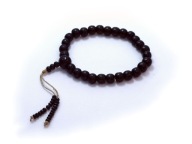 MALA buddyjska bransoleta Karma Kagyu Tybet czarny