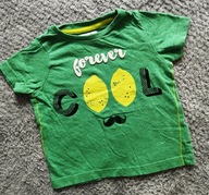 BLUZKA COOL ZIELONA MOTHERCARE R. 9-12M