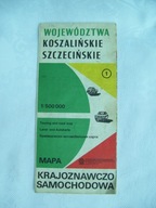 WOJEWÓDZTWA KOSZALIŃSKIE I SZCZECIŃSKIE 1:500 000