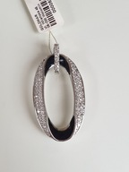 srebrna zawieszka z cyrkoniami * *NOWA