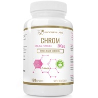 Suplement diety Progress Labs Chrom 200 mcg chrom kapsułki 120 szt.