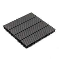 Podest tarasowy Liderwood kompozytowy szary 30 x 30 cm 11 szt