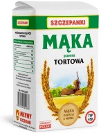 Mąka tortowa pszenna Młyny Szczepanki typ 450 1 kg