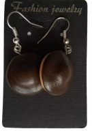 KOLCZYKI Z MODELINY FIMO DELICJE SZAMPAŃSKIE WEDEL