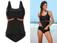 ŚWIETNE CZARNE TANKINI Z FIGAMI 52