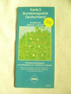 DEUTSCHLAND STRASENKARTE MASSTAB 1:400 000