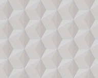 TAPETA 3D sześciokąty Life 4 96255-1 AS Creation