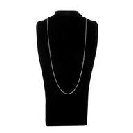 Łańcuszek posrebrzany 51 cm