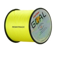 Plecionka Goal 500 m 0,16 mm żółta fluo feeder method spining