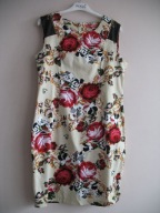 RIVER FLOWER SUKIENKA KWIATY RÓŻE 38/40 NOWA