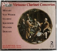VIRTUOSO CLARINET CONCERTOS Mozart Wagner 2CD Box