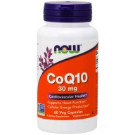 Now Foods Koenzym Q10 30 mg (60 kaps.)
