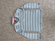 Bluzka chłopięca szara długi rękaw polo Reserved