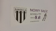 bilet SANDECJA Nowy Sącz - AVIA Świdnik 2000