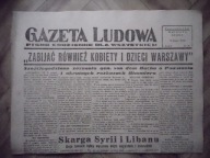 GAZETA LUDOWA 6.02.46,ZEZNANIA VON DEM BACHA