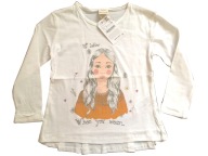 Bluzka bluzeczka Zara dziewczyna indianka 116 5-6