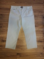 Męskie spodnie jeans 58 Biaggini błękit bawełna