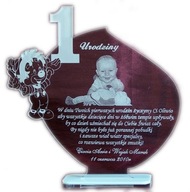 ROCZEK URODZINY Z TWOIM FOTO PREZENT IMIENINY