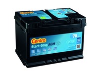Akumulator Centra Start Stop CK700 70Ah 760A AGM start stop dowóz montaż