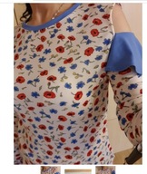 BLUZKA Z ODKRYTYMI RAMIONAMI roz. M-L