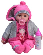 Lalka bobas Adar dźwiękowa wielokolorowa 45 cm