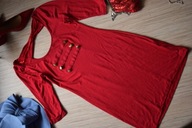 * ATMOSPHERE * SUKIENKA ORYGINALNA CZERWONA _36