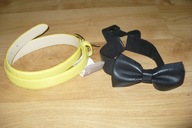 2 paski– ORSAY, STRADIVARIUS, XS/ S, 75 cm, tanio!