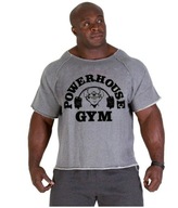 T-Shirt POWER HAUSE GYM Siłownia materiał DRSOWY