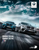 BMW X5M X6M prospekt 2 2017 model 2018 polski