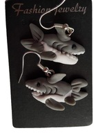 KOLCZYKI Z MODELINY REKIN SHARK BABY RYBA RYBKA