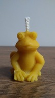 ŚWIECE z WOSKU PSZCZELEGO - ŻABA