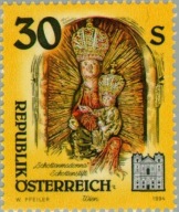 Austria 1994 Znaczek Mi 2139 ** Madonna klasztor