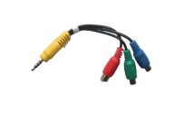 ADAPTER PRZEJŚCIE JACK 3,5mm 4pin 3xGN.CZINCZ