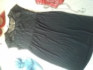 * NINESMINE * SUKIENKA Z KORONKĄ CZARNA_38