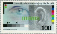Niemcy 1993 Znaczek 1690 ** radio telekomunikacja